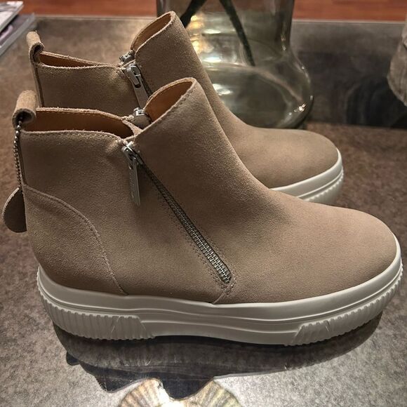 J/Slides WYONA WP WATERPROOF DOUBLE ZIPPER ANKLE BOOTS - Picture 7 of 8